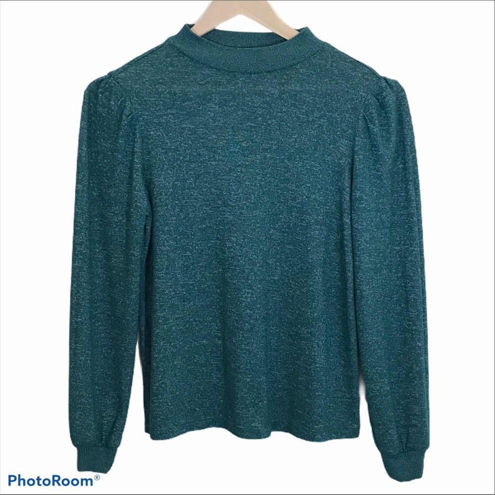 Popsugar Mock Neck Long Sleeve Sweater Sz S